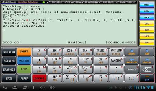 MagicCalc Lite, Graphing Calc screenshot 6