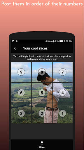 Coolgram - Instagram panorama, grid and square screenshot 5