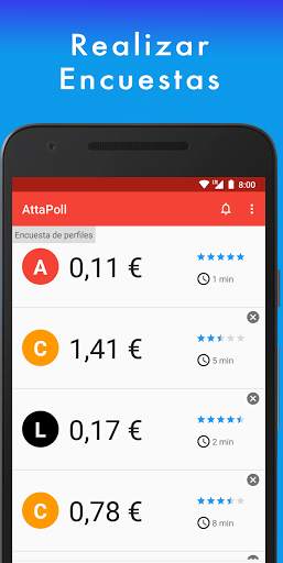 AttaPoll - Encuestas de pago screenshot 1