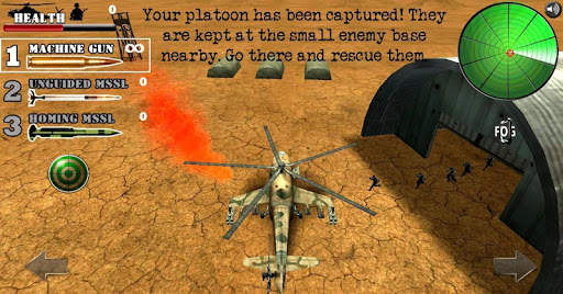 Cobra Striker: Helicopter Game screenshot 5