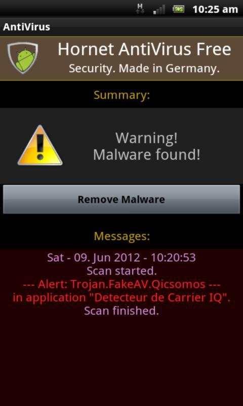 Hornet AntiVirus Free screenshot 3