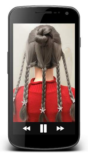 Long Hairstyle - Video Step By Step Offline screenshot 6