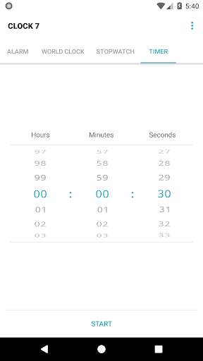 Clock 7 - Free  alarm and world clock screenshot 5