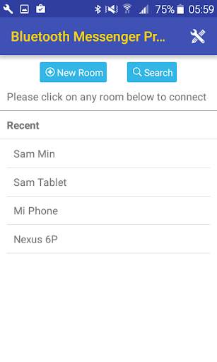 Bluetooth Messenger - Premium screenshot 1