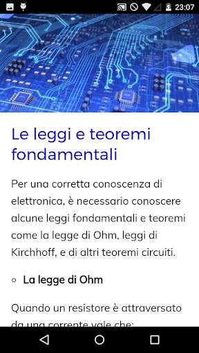 Corso di Elettronica screenshot 2