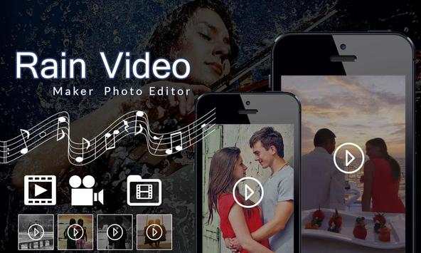Live Rain Snow Photo Video Editor screenshot 1