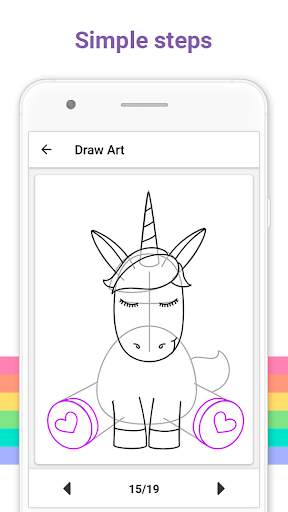 Draw Art - How to Draw Kawaii screenshot 4