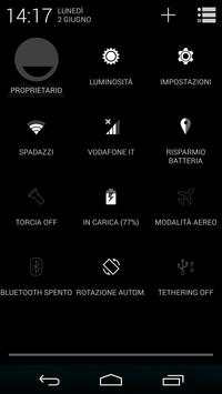 CM10/CM11 DarkHolo Theme 4 تصوير الشاشة