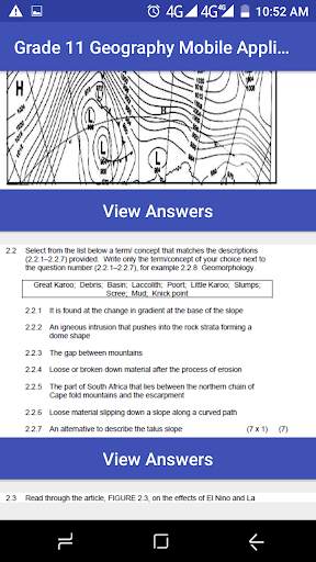 Grade 11 Geography Mobile Application screenshot 6
