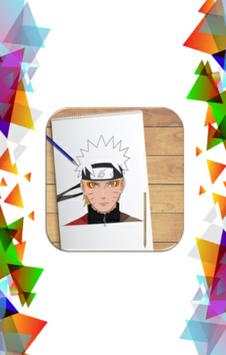 How to Draw Naruto All Characters 1 تصوير الشاشة