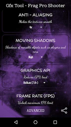 GFX Tool for Frag Pro Shooter screenshot 1