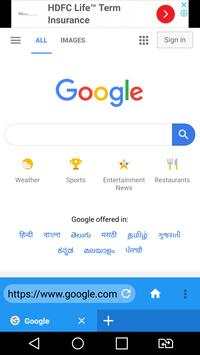Smart Mobile Browser screenshot 1