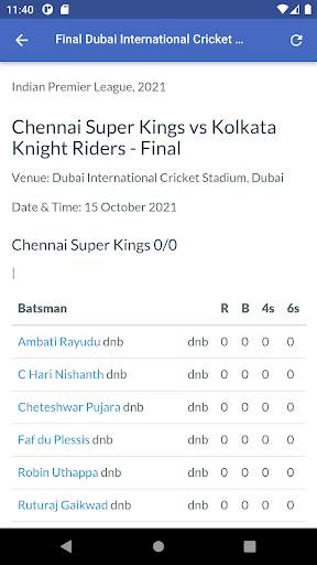 Cricket Score Now screenshot 3