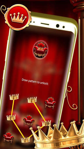 Royal Golden Crown Launcher Theme screenshot 4