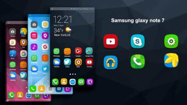 Theme Launcher for Samsung Galaxy note 7 screenshot 3