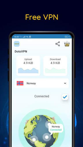 Dots VPN - Secure, Unlimited, Fast and Free screenshot 1