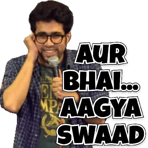 Indian YouTubers Stickers - WAStickersApps😂 screenshot 10