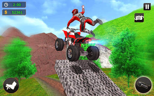 Quad Bike Offroad Driving Stunts screenshot 14