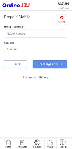 OnlineJ2J : Retailer App Mobile/DTH Recharge & etc screenshot 3