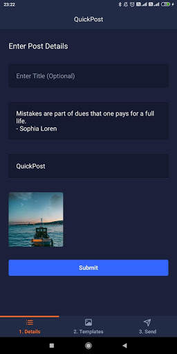 Social Media Post Maker for Instagram - QuickPost screenshot 3