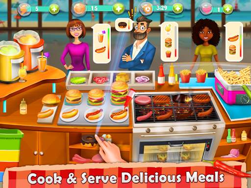 Cooking Island Cooking games screenshot 2