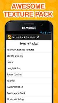 Texture Pack For Minecraft PE screenshot 2