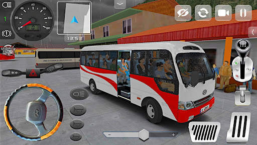 Minibus City Driving Simulator screenshot 4