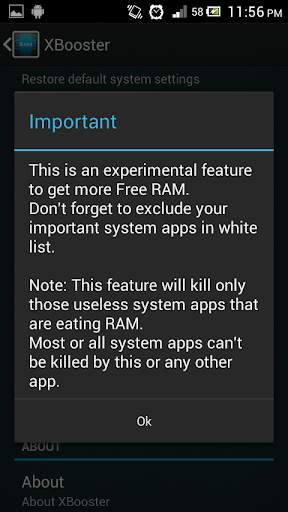 XBooster *ROOT* screenshot 7