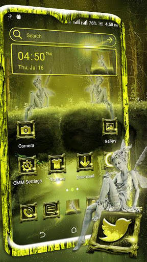 Fairy Jungle Launcher Theme screenshot 1