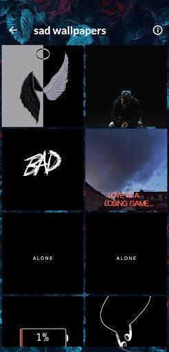 sad wallpapers screenshot 1