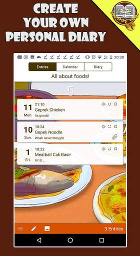 Go Diary - Safe Diary with Lock screenshot 2