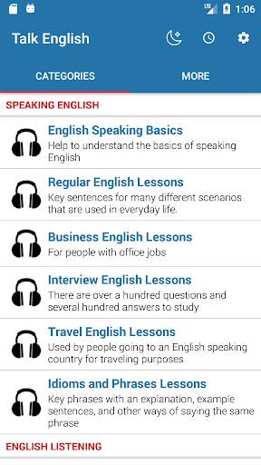 Talk English Learning screenshot 1
