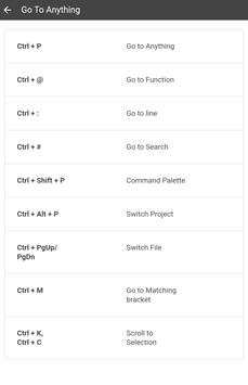 SublimeText Cheat Sheet screenshot 2