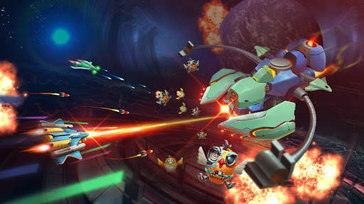 Galaxy Attack: Chicken Shooter screenshot 6