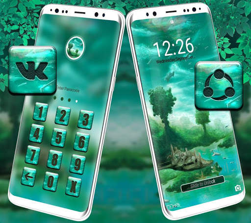 Nature Matte Painting Launcher Theme screenshot 4