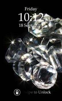 Diamond Keypad Lock Screen screenshot 3