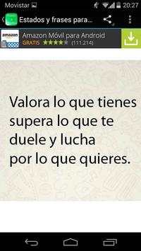 Estados Frases Para WhatsApp screenshot 5