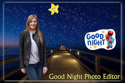 Good Night Cut Paste Photo Editor screenshot 5