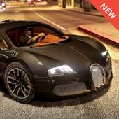 Veyron Driving Bugatti 3D logo