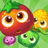 Colorful Farm Blast Crush logo