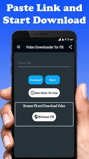 Video Downloader for FB screenshot 1