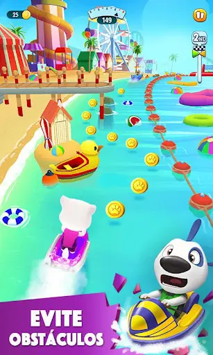 Talking Tom Jetski 2 screenshot 3