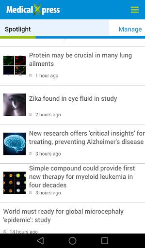 Medical Xpress screenshot 2