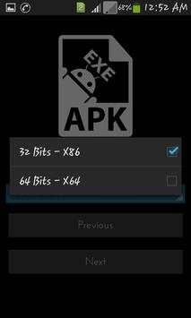 EXE TO APK screenshot 5