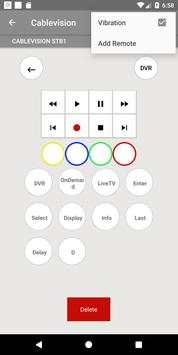 Cable Vision Remote Control screenshot 7