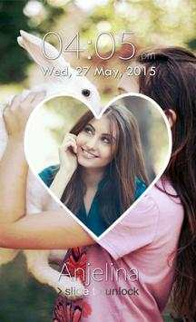 Name & Photo Lock Screen screenshot 4