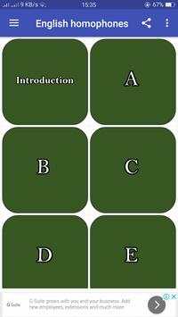 Homophones screenshot 2