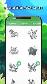 Color by Number - Sandbox Pokemon Pixel screenshot 2