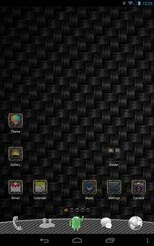 Carbon GO Launcher Theme screenshot 1