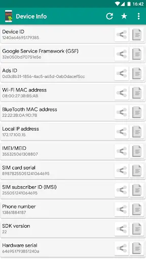 Device Info (Device ID) screenshot 3